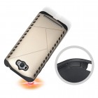 Pastiprinātas aizsardzības zelta Asus Zenfone Max (ZC550KL) apvalks