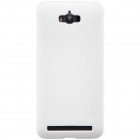 Asus Zenfone Max (ZC550KL) Nillkin Frosted Shield balts plastmasas apvalks + ekrāna aizsargplēve