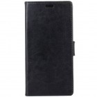 Asus Zenfone Max Pro (ZB601KL) atvēramais ādas melns maciņš (maks)