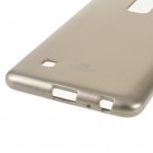 LG Stylus 2 (K520) Mercury zelta cieta silikona (TPU) apvalks