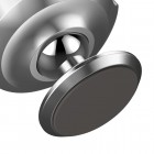 „Baseus“ Magnet Mount (360°) sudrabs telefona autoturētājs (pie paneles)