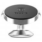 „Baseus“ Magnet Mount (360°) sudrabs telefona autoturētājs (pie paneles)