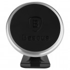 „Baseus“ Magnet Mount sudrabs telefona autoturētājs (pie paneles)
