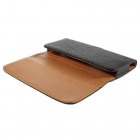 Belt Clip universāls aizverams melns maciņš, ar kabatiņu kartem ielikt un iespēju piestiprināt pie siksnas (XXL izmērs)