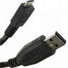 BlackBerry micro usb juodas laidas 1 m. (originalus) ASY-48415-001