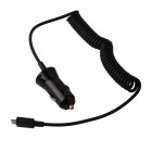 BlackBerry melns autolādētājs ar micro USB vadu (2 Amp)
