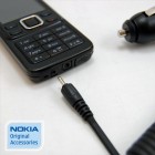 Origināls Nokia autolādētājs ar iebūvētu vadu ar 2 mm. savienojums (DC-4, Eiropa)