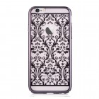 Apple iPhone 6S Plus elegants Devia Crystal Baroque Swarovski dzidrs (caurspīdīgs) melns plastmasas apvalks ar kristāliem
