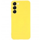 Samsung Galaxy S23 Shell cieta silikona (TPU) apvalks - dzeltens | vacins.lv