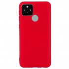Google Pixel 5A 5G „Shell“ cieta silikona (TPU) sarkans apvalks