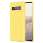 Google Pixel 6 Pro Shell cieta silikona (TPU) apvalks - dzeltens