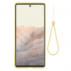 Google Pixel 6 Pro Shell cieta silikona (TPU) apvalks - dzeltens
