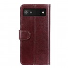 Google Pixel 7A atvēramais ādas brūns maciņš (maks)