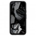 Google Pixel 8A "Spigen" Liquid Air melns cieta silikona apvalks