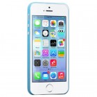 Hoco Thin Apple iPhone 5S zils dzidrs plastmāsas plāns futrālis