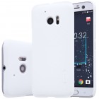HTC 10 (Lifestyle) Nillkin Frosted Shield balts plastmasas apvalks + ekrāna aizsargplēve