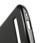 HTC Desire 500 Jelly Case melns cieta silikona (TPU) futrālis