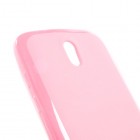 HTC Desire 500 Jelly Case rozs cieta silikona (TPU) futrālis