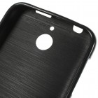 HTC Desire 510 cieta silikona (TPU) melns apvalks