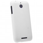 HTC Desire 510 Nillkin Frosted Shield balts plastmasas apvalks + ekrāna aizsargplēve