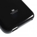 HTC Desire 620 Mercury melns cieta silikona (TPU) apvalks