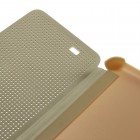 HTC Desire 820 Smart Dot View atvērams zelta maciņš