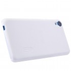HTC Desire 820 Nillkin Frosted Shield balts plastmasas apvalks + ekrāna aizsargplēve