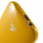 HTC One M8 Mercury dzeltens cieta silikona (TPU) apvalks
