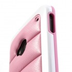 „Infisens“ Hybrid Bumper HTC One M7 rožinis dėklas