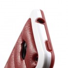 „Infisens“ Hybrid Bumper HTC One M7 sarkans apvalks