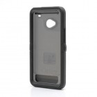 „OtterBox“ Defender melns HTC One M7 apvalks