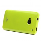 HTC One M7 Mercury zaļš cieta silikona (TPU) apvalks