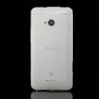 HTC One M7 dzidrs (matēts) cieta silikona TPU pasaulē planākais futrālis