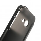 HTC One (M8) Mini 2 View Window atvēramais melns maciņš