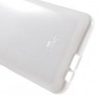 HTC One M9+ Plus Mercury balts cieta silikona (TPU) apvalks