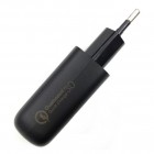Origināls „HTC“ Quick Charger melns tīkla lādētājs (TC P5000, Europas modelis)