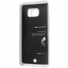 HTC U Ultra (Ocean Note) Mercury sudrabs cieta silikona (TPU) apvalks