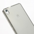 Huawei Ascend P6 dzidrs cieta silikona (TPU) pelēks apvalks