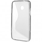 Huawei Ascend Y330 dzidrs un matēts cieta silikona (TPU) apvalks