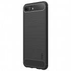 Huawei Honor 10 „Mofi“ cieta silikona (TPU) melns apvalks