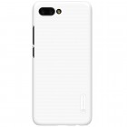 Huawei Honor 10 Nillkin Frosted Shield balts plastmasas apvalks + ekrāna aizsargplēve