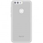 Honor 8 (Huawei Honor 8) dzidrs (caurspīdīgs) cieta silikona TPU pasaulē planākais pelēks apvalks