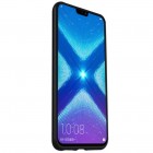 Huawei Honor 8X „Lenuo“ cieta silikona (TPU) melns apvalks