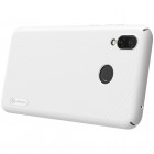 Huawei Honor Play Nillkin Frosted Shield balts plastmasas apvalks + ekrāna aizsargplēve 