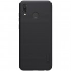 Huawei Honor Play Nillkin Frosted Shield melns plastmasas apvalks