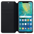 Oficiāls Huawei Mate 20 Pro Wallet Cover Cover melns atvērams maciņš (maks)