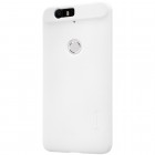 Huawei Nexus 6P Nillkin Frosted Shield balts plastmasas apvalks + ekrāna aizsargplēve