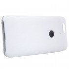 Greznais „Nillkin“ Qin sērijas ādas atvērams balts Huawei Nexus 6P maciņš (maks)