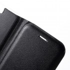 Huawei P10 (Huawei Ascend P10) melns atvēramais Flip Wallet ādas maciņš - maks