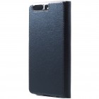 Huawei P10 (Huawei Ascend P10) zils atvēramais Flip Wallet ādas maciņš - maks